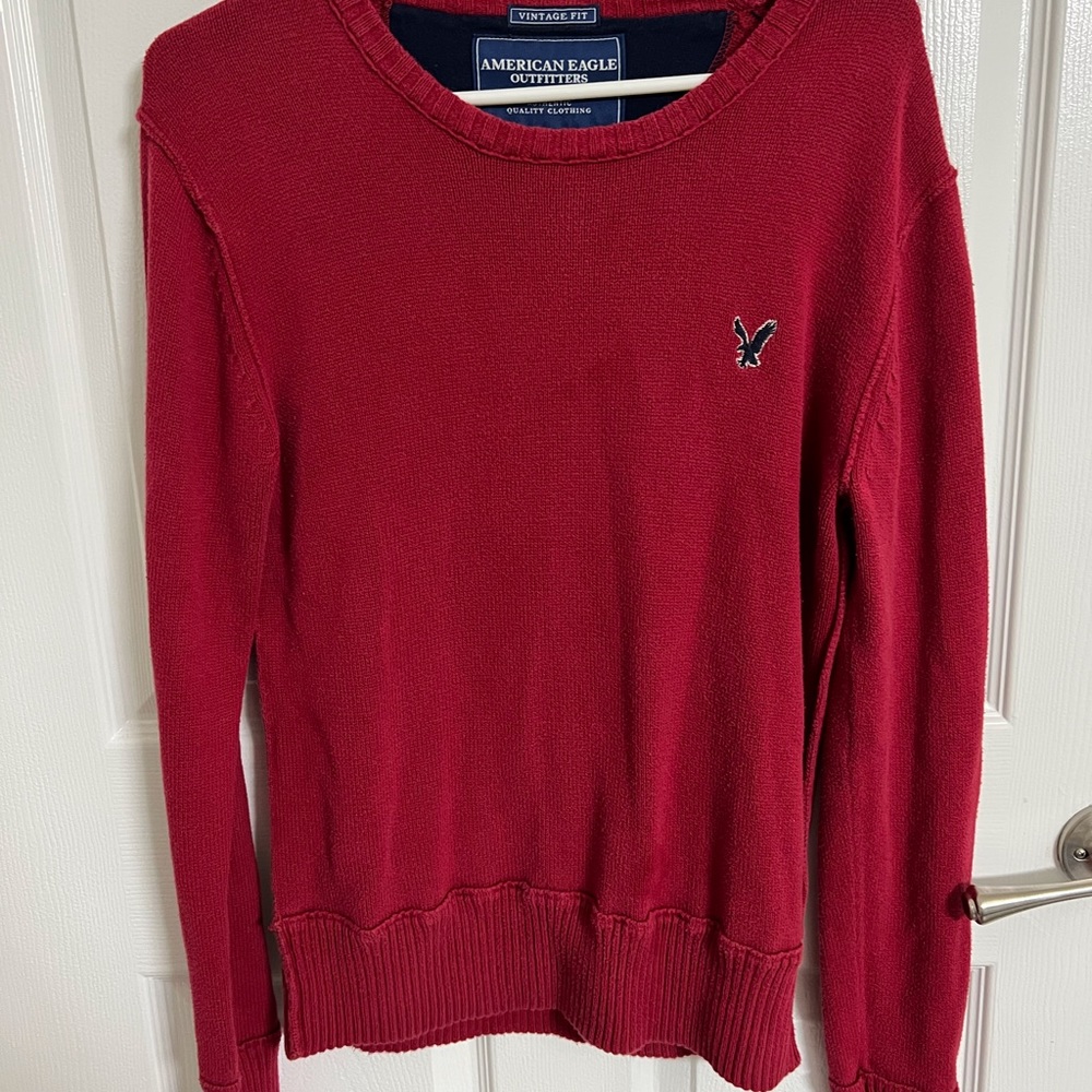 Vintage fit American Eagle Outfitters red sweater